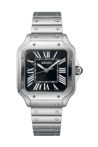 Santeiko Mod "Black" - Reloj personalizado con cristal de zafiro y acero inoxidable 316L | XP Watch Co.