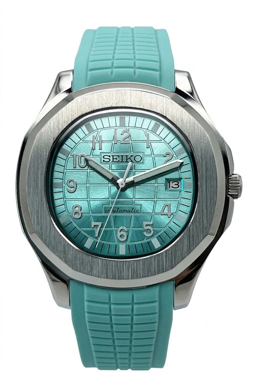 XP XP Mod Aqua-Tropic Mod "Tiffany Blue" con movimiento NH35, cristal zafiro y acero 316L | XP Watch Co.