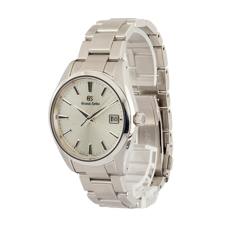 Grandko Mod 39.5mm | Silver Sunburst - Reloj personalizado con cristal de zafiro y acero inoxidable 316L | XP Watch Co.